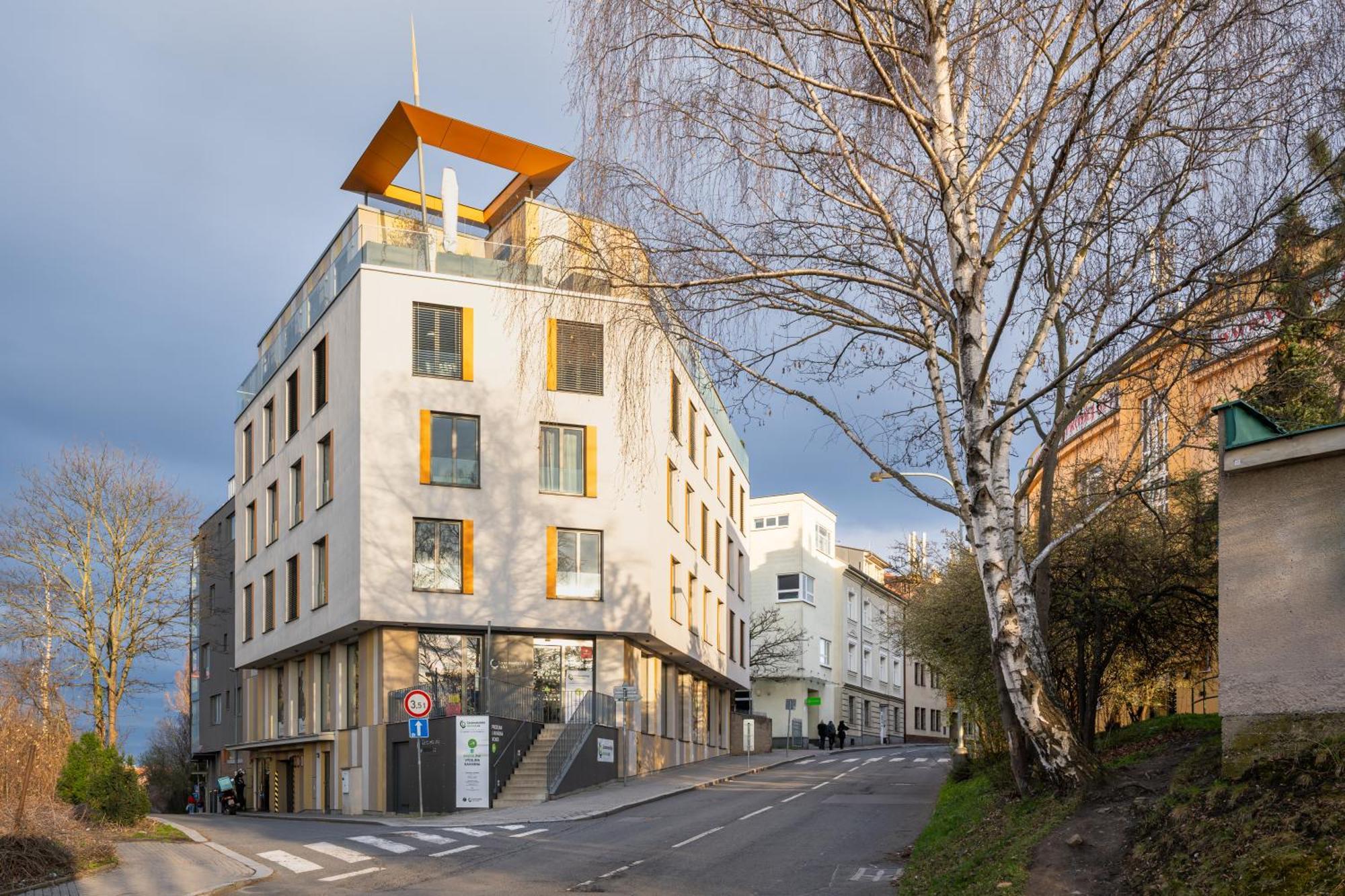 Veleslavin Apartments Praag Buitenkant foto