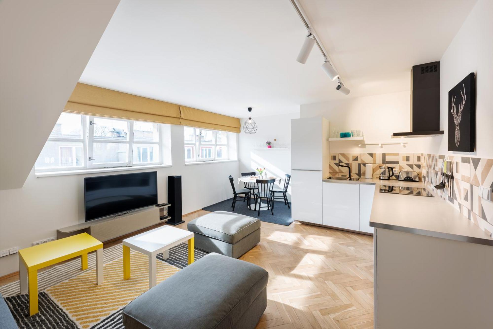 Veleslavin Apartments Praag Buitenkant foto